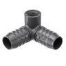 1 in. x 1 in. x 3/4 in. PVC Side Outlet 90 Degree Elbow Insert X Fpt