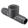 1-1/2 in. x 1-1/2 in. x 1-1/2 in. Comb Red Tee Poly Fitting