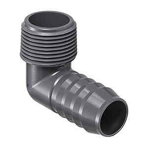 2 Comb Male Elbow Poly Fitting