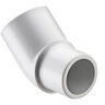 2 PVC 45 Street Elbow Spg X Socket