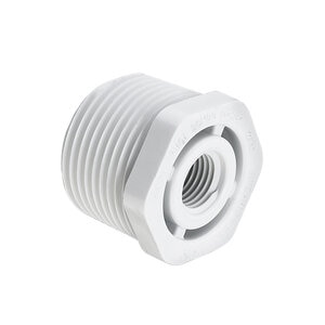 1/2 in. x 1/8 in. Red Bushing Mipt X Fipt PVC Fitting