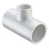 Reducing Tee PVC 4 in. x 2 in. Socket