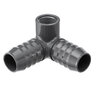 PVC 90 Degree Elbow 1 in. x 1 in. x 1/2 in. Insert x Fpt