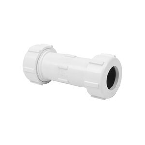 2 PVC Compression Coupling Buna Gasket