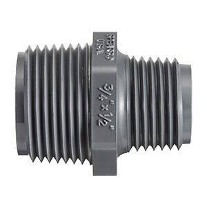 1 in. x 1/2 in. Reducing Nipple Mpt X Mpt Sprs