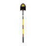 Structron Midwest Rake Hollow Back Round Point Shovel 48 in. Handle