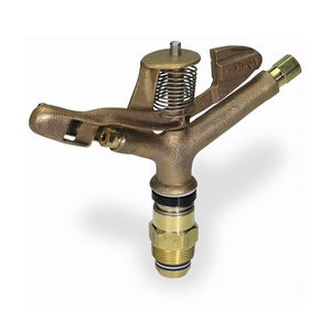 Buckner Impact Sprinkler Full Circle Brass 1 in. 14 & 16 Nozzle