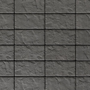 Techo-Bloc Blu 80 Paver Slate Onyx Black 80 mm 6 in. x 13 in. (84.4 sq. ft./pallet)
