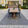 Techo-Bloc Blu 60 Slab Smooth Onyx Black 60 mm (116.82 sq. ft./pallet)