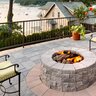 Techo-Bloc Valencia Fire Pit Champlain Grey (80 pc./pallet)