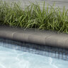 Techo-Bloc Bullnose Wall Cap/Coping Shale Grey Smooth 60 mm (180 pc./pallet)