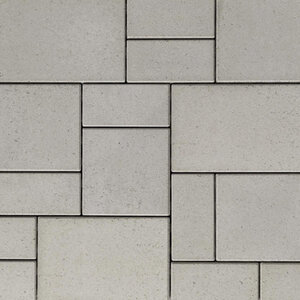 Techo-Bloc Blu 80 Paver Smooth Greyed Nickel 80 mm (84.96 sq. ft./pallet)