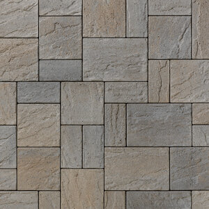 Techo-Bloc Eva Paver Slate Champlain Grey (132.48 sq. ft./pallet)