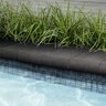 Techo-Bloc Bullnose Wall Cap/Coping Smooth Onyx Black (180 pc./pallet)