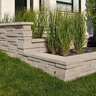 Techo-Bloc Raffinato Wall Cap Double-Sided Smooth Greyed Nickel 14 in. x 28 in. 90 mm (24 pc./pallet)