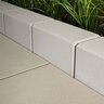 Techo-Bloc Raffinato Wall Cap Double-Sided Smooth Greyed Nickel 14 in. x 28 in. 90 mm (24 pc./pallet)