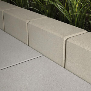 Techo-Bloc Raffinato 180 Pillar/Corner/Edge Smooth Beige Cream 180 mm (24 pc./pallet)