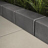 Techo-Bloc Raffinato 180 Pillar/Corner/Edge Smooth Onyx Black 180 mm (24 pc./pallet)