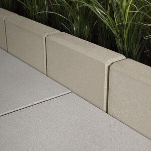 Techo-Bloc Raffinato 90 Pillar/Corner/Edge Smooth Beige Cream 90 mm (48 pc./pallet)