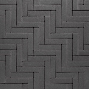 Techo-Bloc Westmount Paver Smooth HD2+ Onyx Black (79.36 sq. ft./pallet)