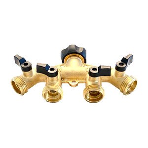 Underhill 4-Way Hose Tap 3/4 in.