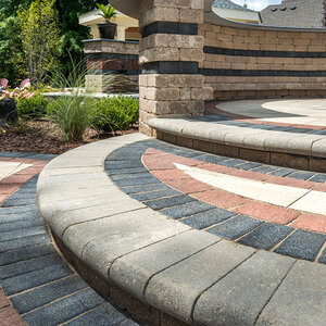 Unilock Brussels Fullnose Coping Limestone 6 in. x 12 in. 7 cm (96 ln. ft./pallet) (0.5 ln. ft./ pc)