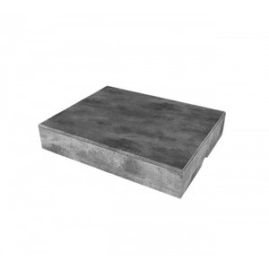 Unilock Pisa Wall Coping Smooth Face Midnight Charcoal 13-7/8 in. x 21-3/4 in. (48 pc./pallet)