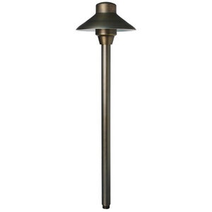 Unique Lancer 6 36 in. Stem Weathered Brass No Lamp