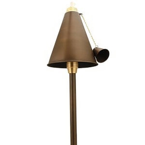 Unique ISLANDER 60 in. STEM No Lamp Painted Black