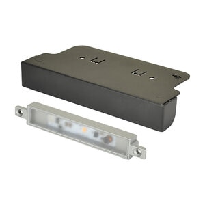 Unique ISO, 12VLED, 30K, 40LM, 8'WL, BK, FL