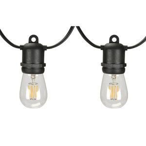 Unique Bistro String Light 2W S14 LED 24 ft. String 12V