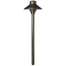 Unique Lancer6 Area Light Weathered Brass No Lamp 25 ft. Wire Lead
