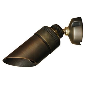 Unique Comet Down Light Weathered Brass No Lamp 25 ft. Wire Lead
