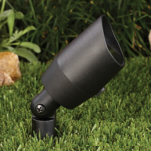 5006 Up Light Black w/ Shroud Ln16 5.5W 25 LED Fixture Vista