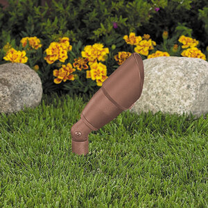 Vista 2 Round Minilite Rust No Lamp