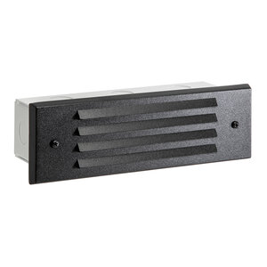 Vista Wall Mount Step Light Black