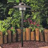 Vista ALUMINUM ROUND PATH LIGHT BLACK NO LAMP FIXTURE