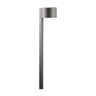 Vista Alum Spread Path Light Black No Lamp