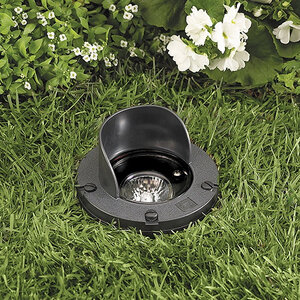 Vista Comp Adjustable Well Light w/ Shield No Lamp