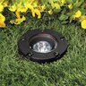 Vista Arch Well Light w/ Glass Black No Lamp