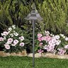 Vista Hex Path Light Black 7 in. No Lamp