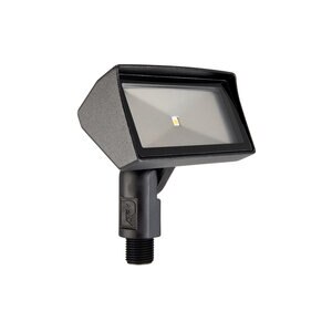 Vista Ground Mount LED Compact Flood Light Black 5106 3W 2950K Clear Lens