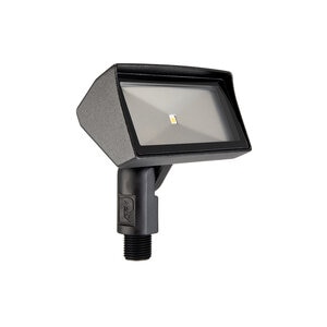 Vista Ground Mount LED Compact Flood Light Black 5106 4W 2950K Frosted Lens