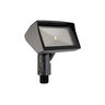 Vista Ground Mount LED Compact Flood Light Black 5106 4W 2950K Frosted Lens