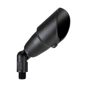 Vista Alum Round Minilite Black No Lamp