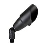 Vista Alum Round Minilite Black No Lamp