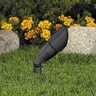 Vista Alum Round Minilite Black No Lamp