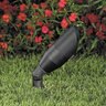 Vista 2-1/2 Bullet Black No Lamp