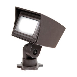 WAC Adjustable Mini Flood Light Bronze 2700K/3000K 1W-7W
