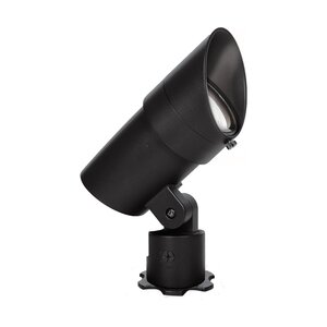 WAC Lighting Large Spot Light Black 15W LED 3000K Aluminum